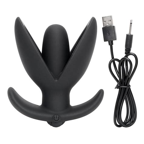 Ikoky Anal Plug Vibrator Opening Butt Plug Anal Expander Dilator Rechargeable Sex Toys For Women