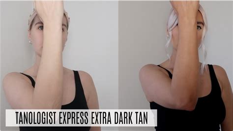 TESTING OUT TANOLOGIST EXPRESS EXTRA DARK TAN MOUSSE LoveFings YouTube