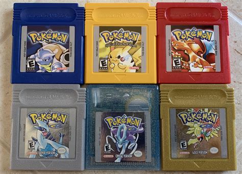 Finally Completed The Gameboycolor Pokémon Collection Rgameboy