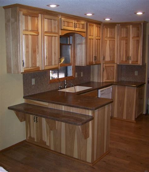 With it's natural hickory grain elements, you will see grain patterns contrasting. 17 Best images about Hickory Cabinets on Pinterest ...
