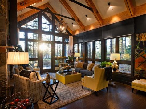 10 Gorgeous Cabin Inspired Living Room Ideas Rustic Living Room