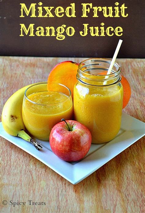 Spicy Treats Mighty Mango Mixed Fruits Mango Juice