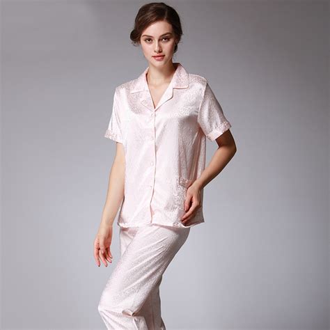 Ps Satin Silk Women Pajamas High Quality Pieces Pajama Set Short