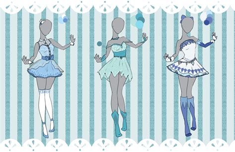 outfit adopt set 5 closed by scarlett knight on deviantart