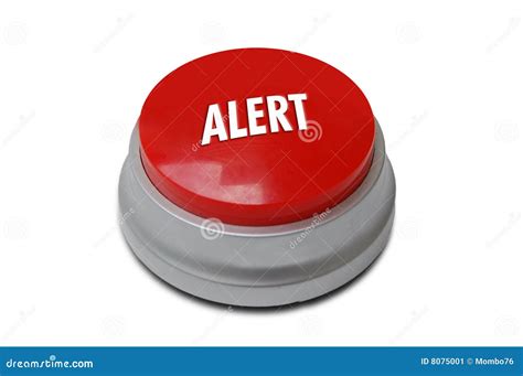 Red Alert Button Stock Image Image 8075001