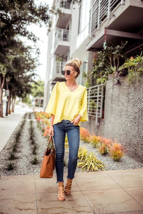 Yellow Favorites To Cheer Up Your Closet Casual Summer Outfits