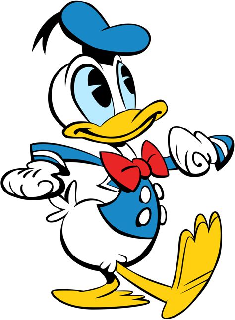 Hd Donald Duck Vector Image Vector Disney Cartoons Free Disney Vector