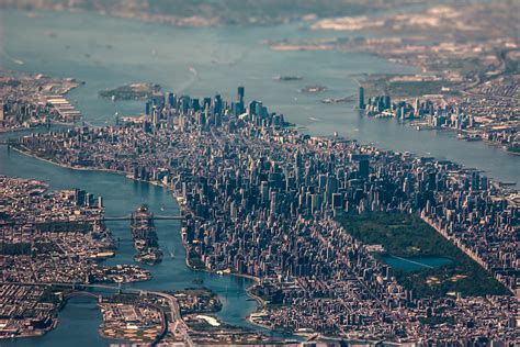 Picture Of The Day Tilt Shift Aerial Of New York Twistedsifter