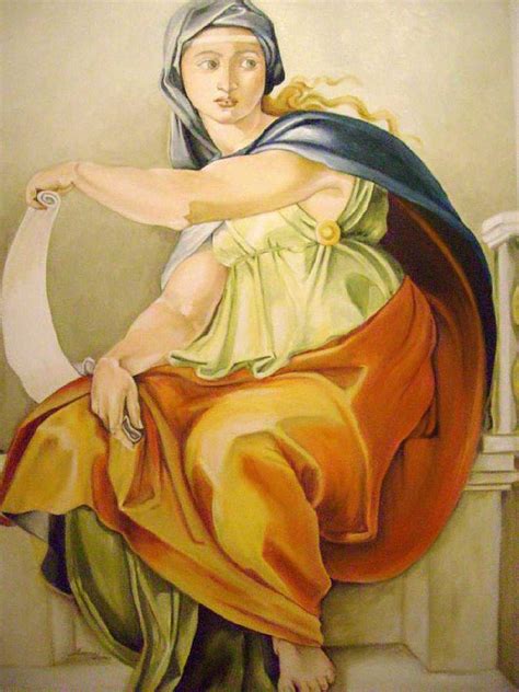 Oracle Of Delphi Painting By Aurora Lunic Fine Art America
