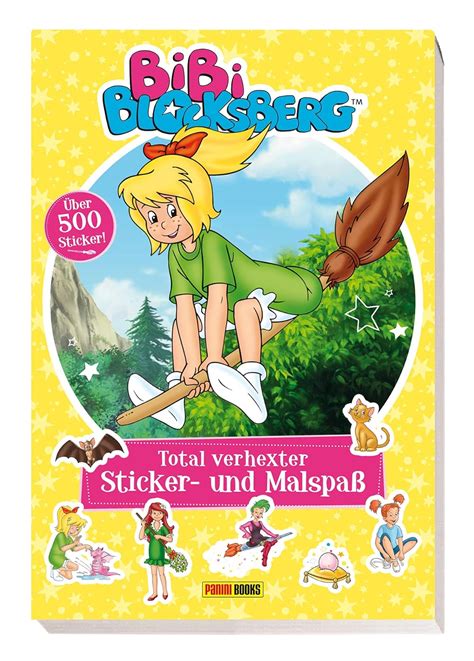 Bibi Blocksberg Total Verhexter Sticker Und Malspass German