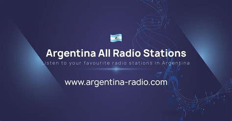 Agrega Tu Estación De Radio Argentina Radio En Vivo