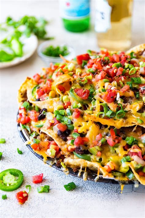 fully loaded nachos nachos recipe easy nachos recipe beef cheesy