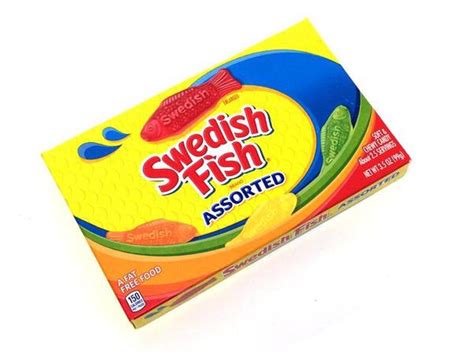 Swedish Fish Assorted Box 99g Sweetsworld Chocolate Shop