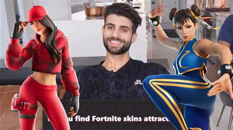 Do You Find Fortnite Skins Attractive Sypherpk Is Sus Youtube
