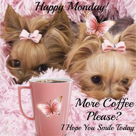 Happy Monday More Coffee Please Pictures Photos And Images For
