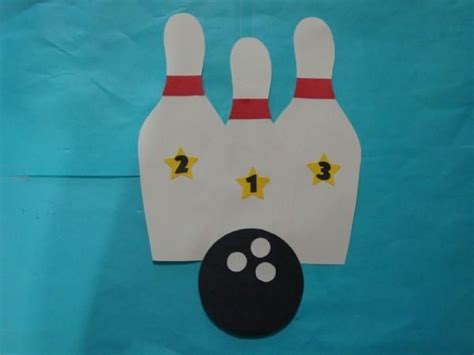 Bowling Pins 25 In Sports Crafts By Crafts For Kids Sport Themed