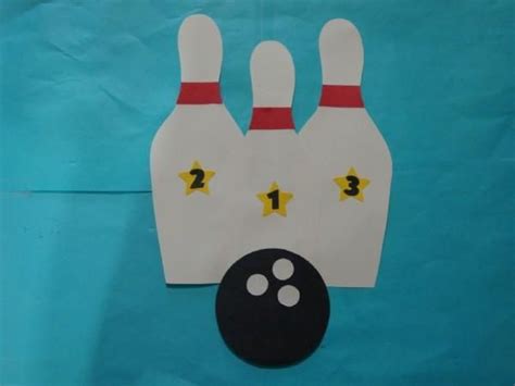 Bowling Art Sport Themed Crafts Toddler Art Projects Sport Craft