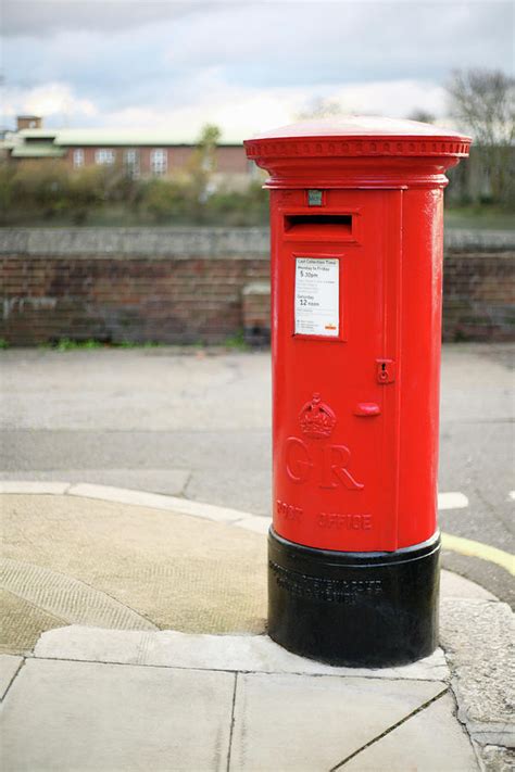 Red Pillar Post Box Photograph By Tom And Steve Pixels