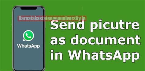 How To Send Photos As Documents On Whatsapp In Android And Ios 2024