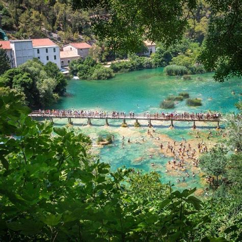 The Green Mediterranean Plitvice Lakes And Krka National