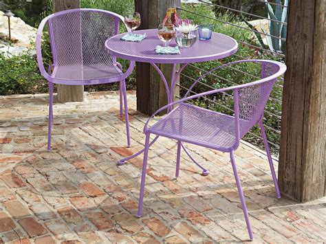 Woodard Wrought Iron Mesh 30 Wide Round Bistro Table Wr190134