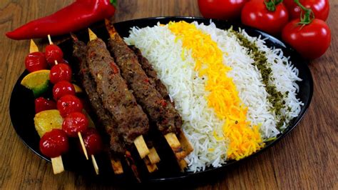 Kabab Kobide Irani چلو کباب کوبیده ایرانی با برنج خوش مزه Youtube