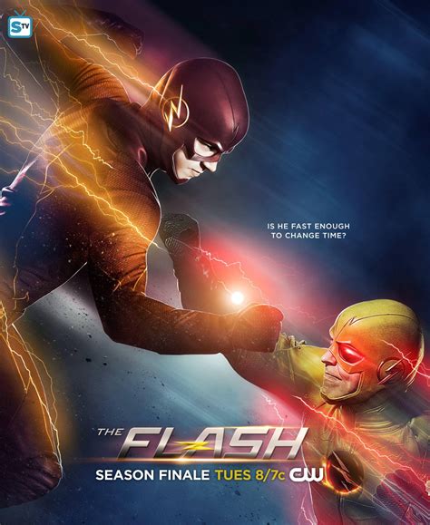The Flash Vs Reverse Flash Finale Poster The Flash Cw Photo