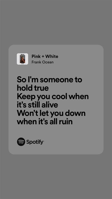 Frank Ocean Just Lyrics Frank Ocean Lyrics Frank Ocean