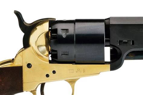 Pietta 1851 Confederate Navy Black Powder Revolver 44 Cal Muzzle
