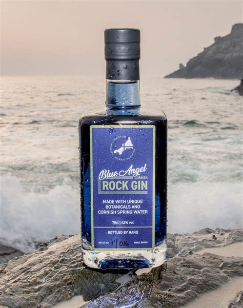 Blue Angel Rock Gin Cornish Rock Gin