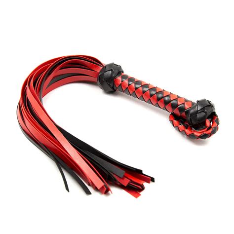 Top Fashion New Arrival Sexy Pu Leather Whip Sm Flog Spank Paddle Beat Submissive Slave Kinky