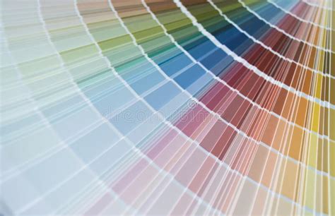 Paint Samples Colors Swatch Interior Design Abstract Background Copy