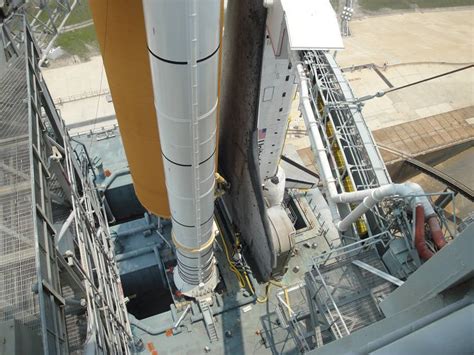 Rocket Launch Pad Steel Grating As Stairs Floors And Platforms