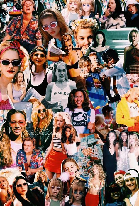 90s Collage Wallpapers Top Free 90s Collage Backgrounds Wallpaperaccess