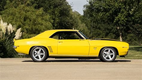 1969 Chevrolet Camaro Resto Mod Cars Yellow Wallpapers Hd