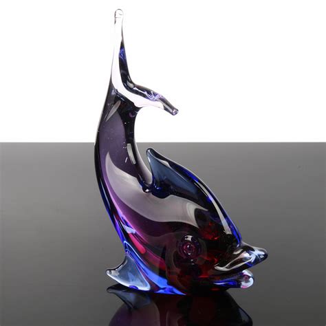 Vintage Murano Glass Dolphin Figurine Lot 1190069 Allbids