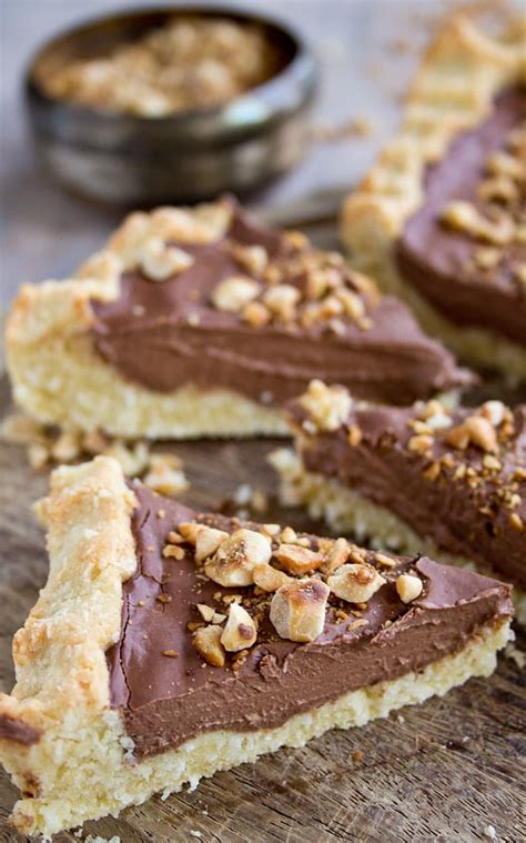 The whole family is guaranteed to enjoy this snack. Really Simple Low Carb Chocolate Tart (sugar free) - Sugar ...