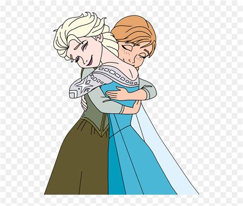 Elsa And Anna Clip Art