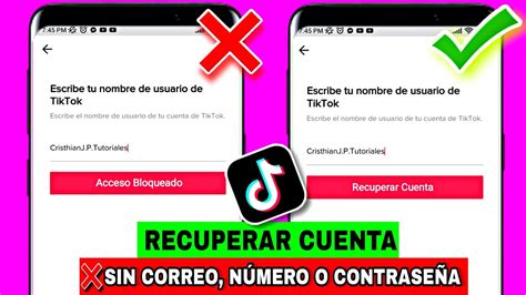 Cómo recuperar mi cuenta de Tiktok 2022 sin correo y sin contraseña No