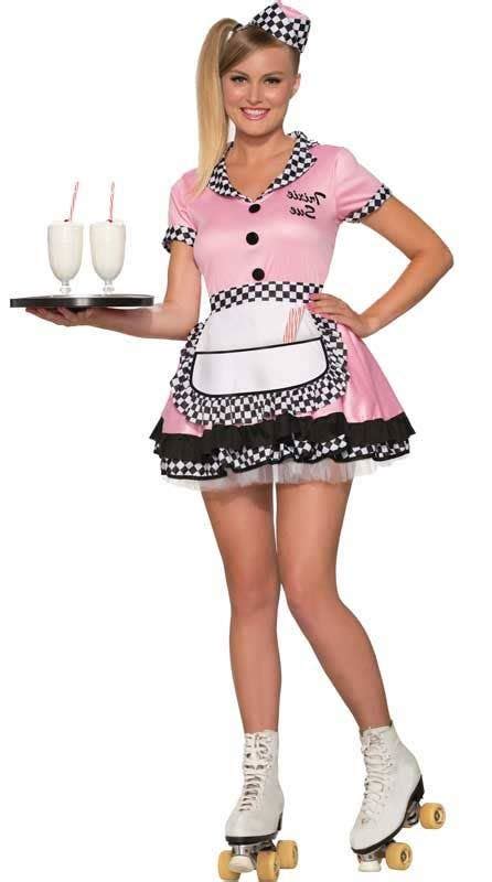 Retro Waitress Outfit Ubicaciondepersonascdmxgobmx