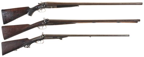 Three Double Barrel Hammer Shotguns Rock Island Auction