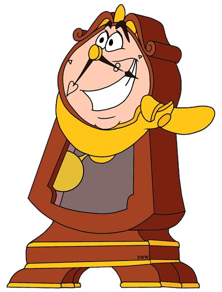 Disney cogsworth clock, beast belle cogsworth maurice character, beauty and the beast, disney beauty and the beast candelabra illustration, beauty and the beast belle cogsworth mrs. Lumiere and Cogsworth Clip Art | Disney Clip Art Galore