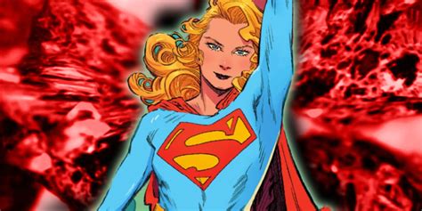 Supergirl Red Kryptonite Brings The Earth Angel Form Back