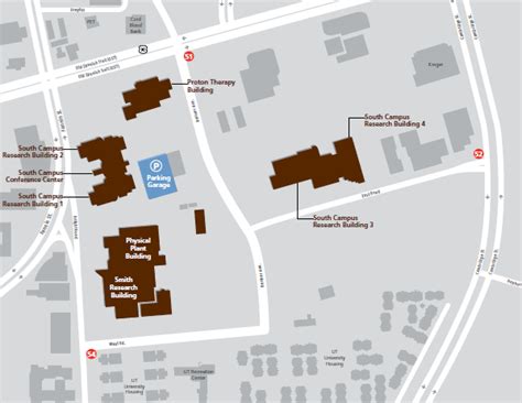 Md Anderson Cancer Center Campus Map Map Of World