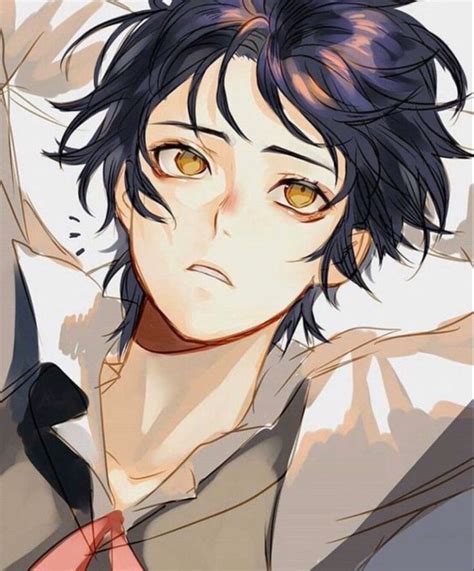 List 100 Wallpaper Anime Boy With Black Hair And Yellow Eyes Full Hd