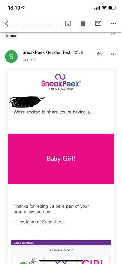 Sneak Peek Results Are In Babycenter