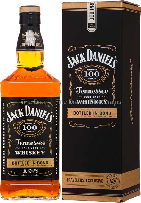 Jack Daniels Bottled In Bond Tennessee Whiskey 1 Liter