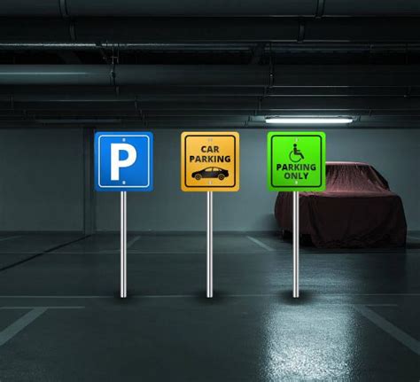 Shop Custom Reflective Parking Signs Bannerbuzz Australia