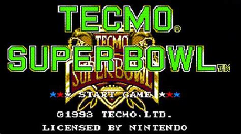 The Daily Vid Tecmo Bowl Highlights Obsolete Gamer