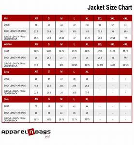 Precise Jacket Size Chart Measurement Guide Apparelnbags